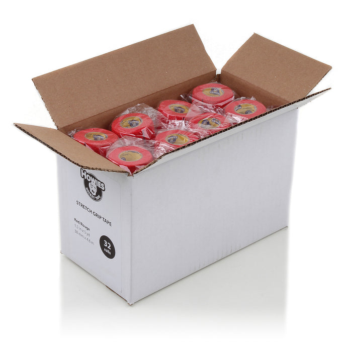 Howies Red Stretchy Grip Hockey Tape Stretch Grip Tape Howies Hockey Tape 32pk