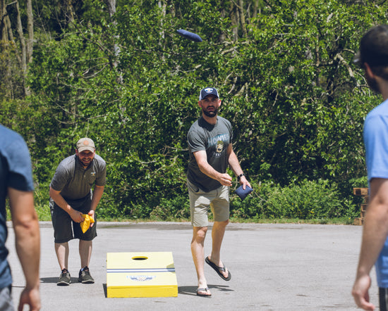 Howies Apparel and Corn Hole Boards