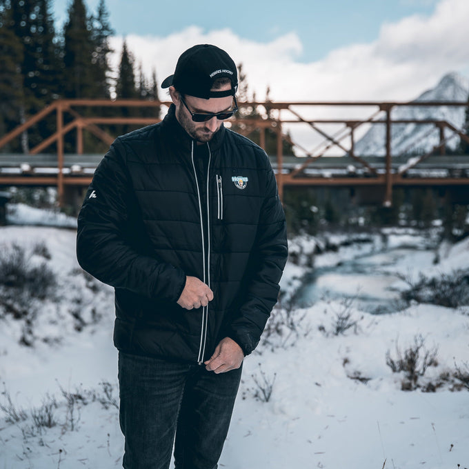 Howies Hockey Puffer Jacket Jackets Howies Hockey Tape   