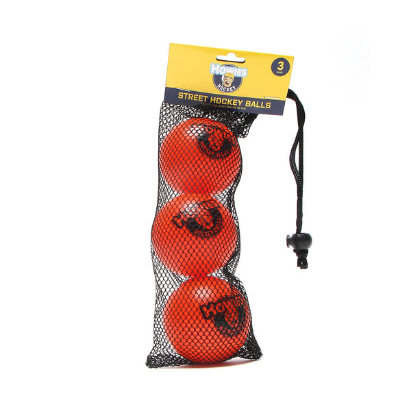 Street Hockey Balls - 3pk Hockey Balls Howies Hockey Tape