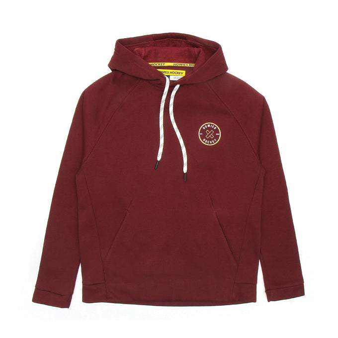 The Cross-Check Hoodie hoodie Howies Hockey Tape Maroon Large 