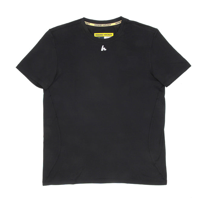 Team Performance Tech Tee Tees Howies Hockey Tape Black Youth Small 