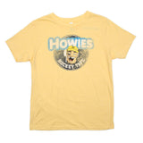 Youth Vintage Tee Tees Howies Hockey Tape Small (6-7) Yellow 