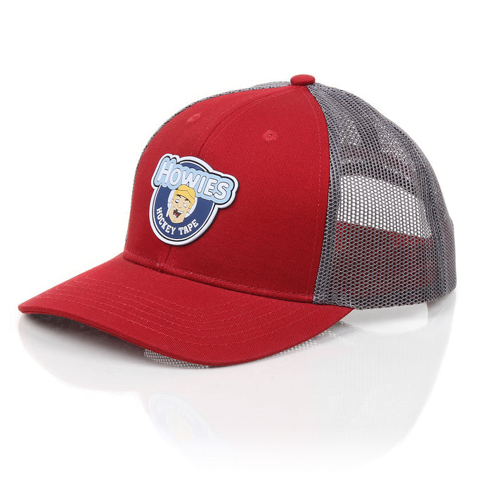 The Lottery Pick Lid Hats Howies Hockey Tape Red  