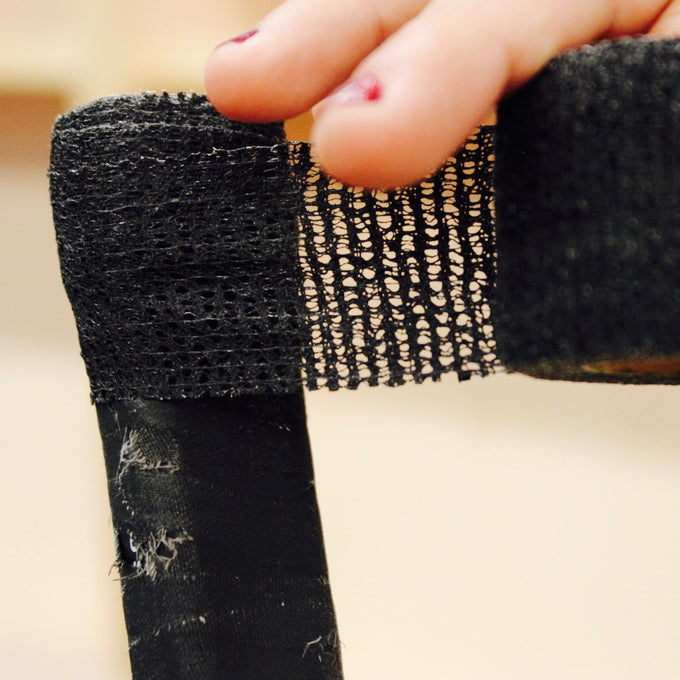 Howies Black Stretchy Grip Hockey Tape Stretch Grip Tape Howies Hockey Tape   
