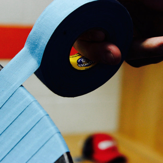 Howies Sky Blue Cloth Hockey Tape Cloth Tape Howies Hockey Tape   