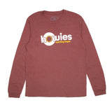 The Tee-J Long Sleeve  Howies Hockey Tape Burgundy X-Small 