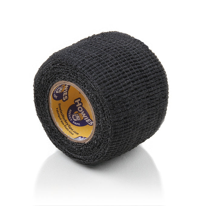 Howies Black Stretchy Grip Hockey Tape Stretch Grip Tape Howies Hockey Tape 1pk  